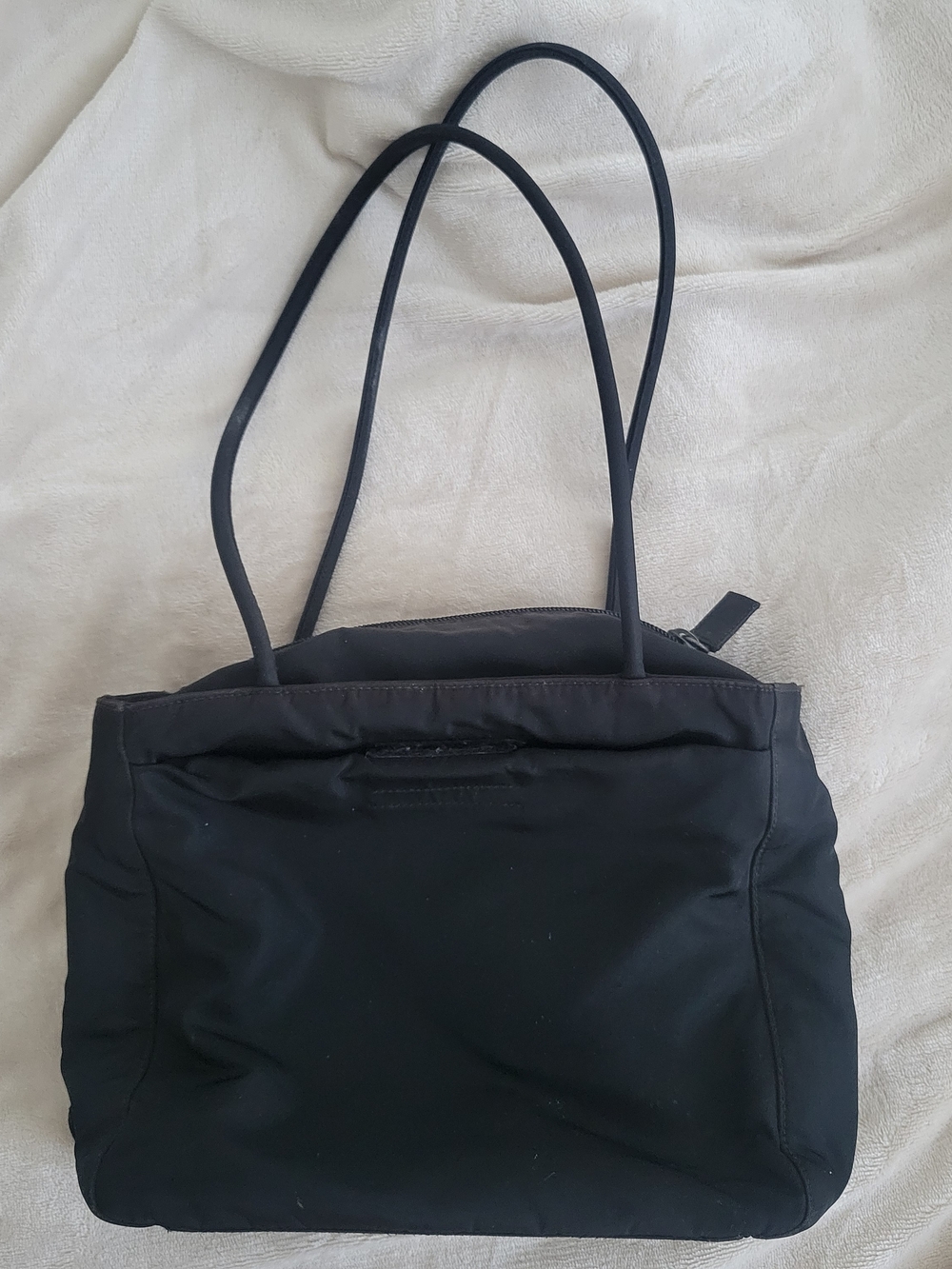 Prada Black Vintage 90s Tote Bag